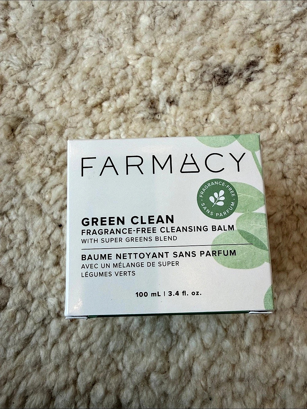 Farmacy Green Clean Fragrance-Free Cleansing Balm with Super Greens Blend